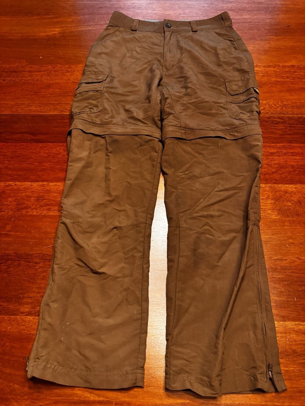 Cabela’s Convertible Zip Off Shorts Pants For Hiking Or Travel 30 X 30